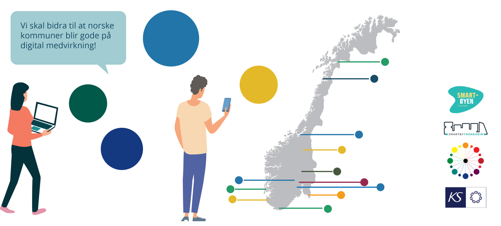 Mediebilde: Felles utvikling av den norske Decidimplattformen